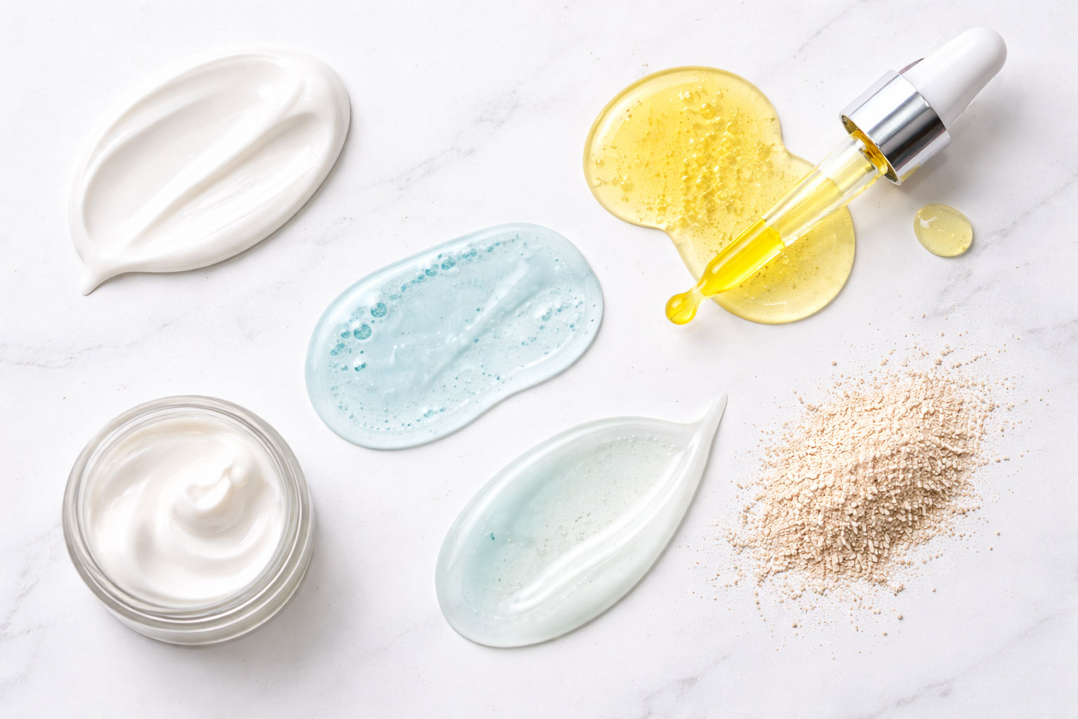 Skincare and product innovation mood image